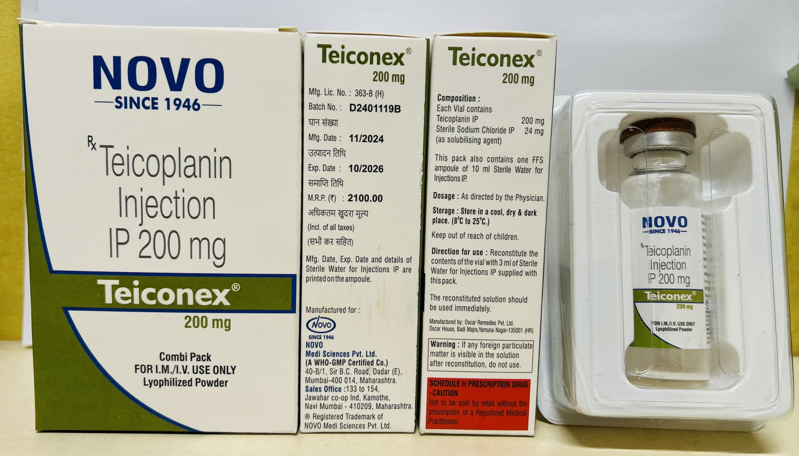 TEICONEX 200MG