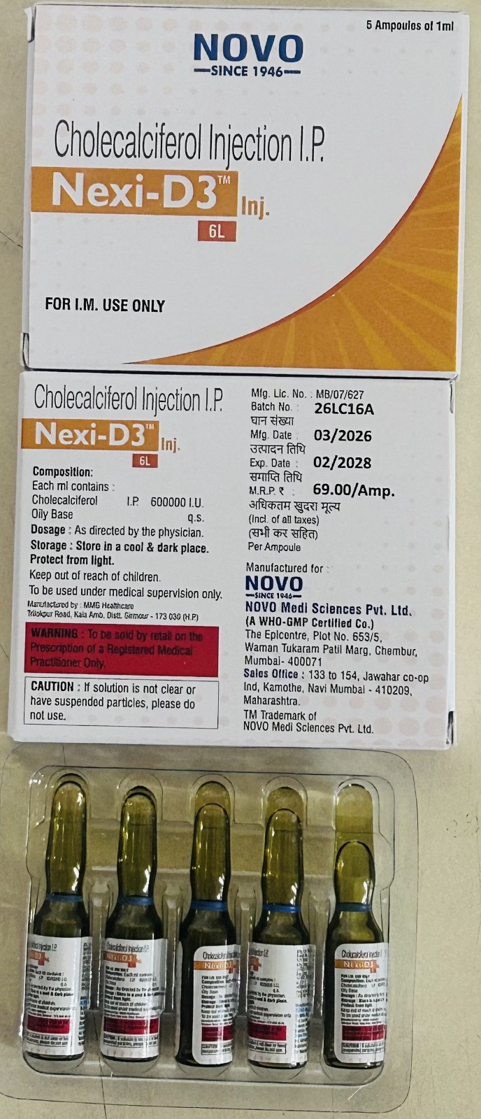 NEXI D3 INJ