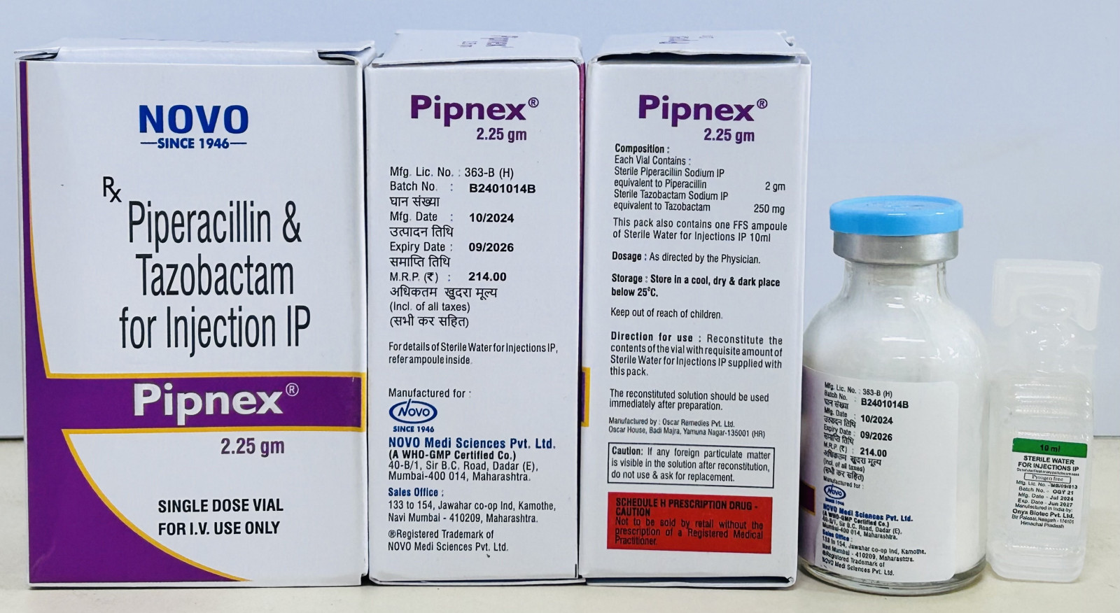 PIPNEX 2250mg